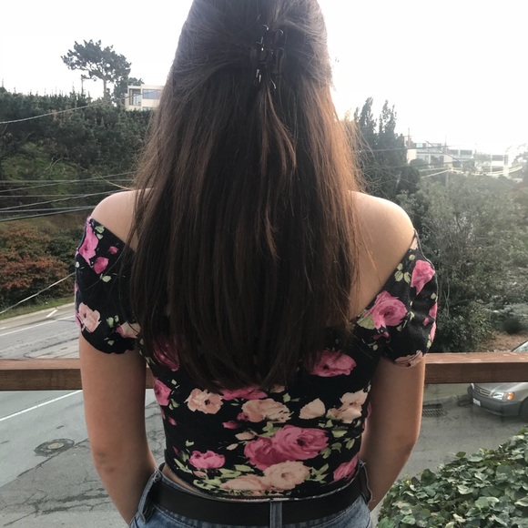 Floral crop top - Picture 3 of 3